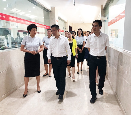 Zhang Rong, Secretary of the Provincial Party Committee of the Communist Youth League, and Xing Tao, Deputy Director of the Provincial Development and Reform Commission, visited Yuanda Meile for inves